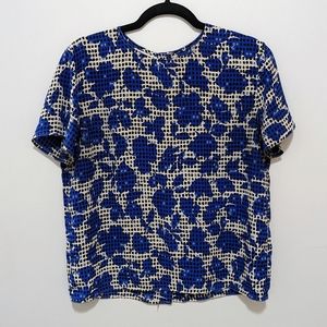 Vintage back button-up top